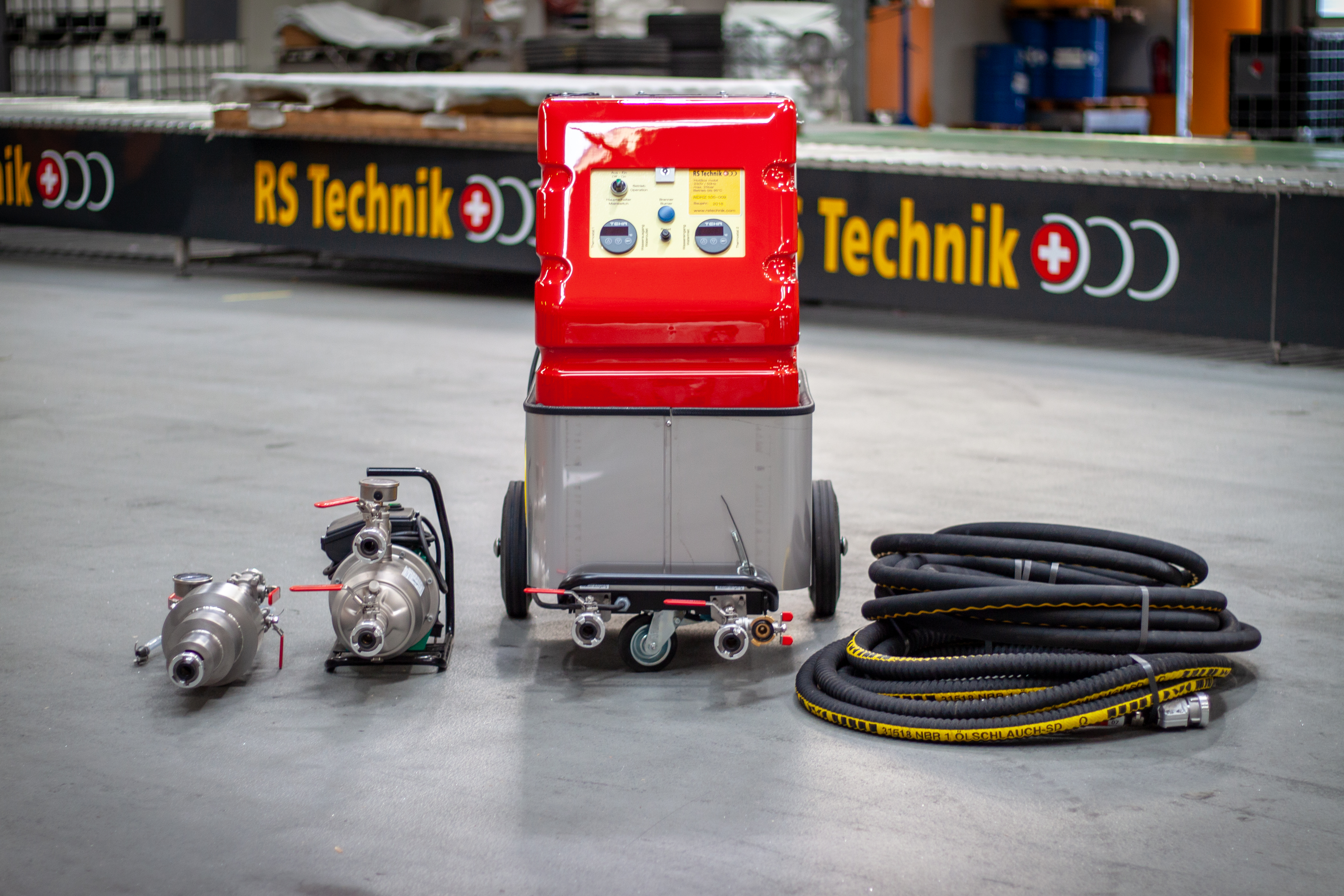 RS HotBox 105 mobil komplett mit Digitaler Steueru RS HotBox 105 mobil komplett mit Digitaler Steueru